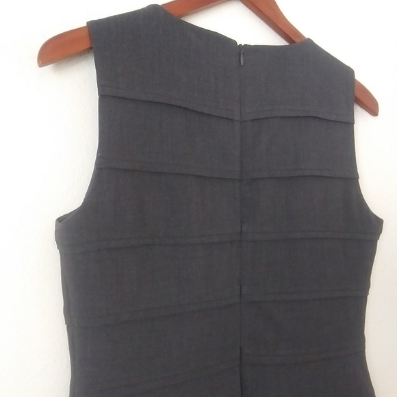 Calvin Klein Charcoal Grey Sleeveless Dress - Picture 7 of 11